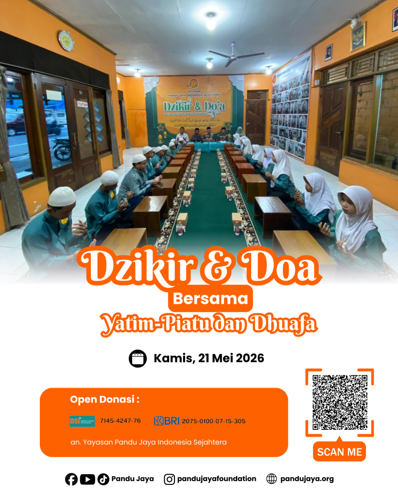 Santunan Yatim-Piatu dan Dhuafa Yayasan Pandu Jaya