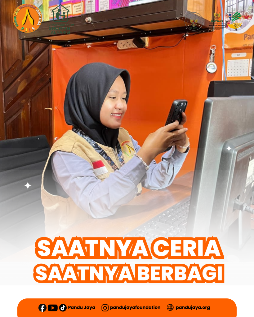 Saatnya ceria saatnya berbagi yayasan pandu jaya