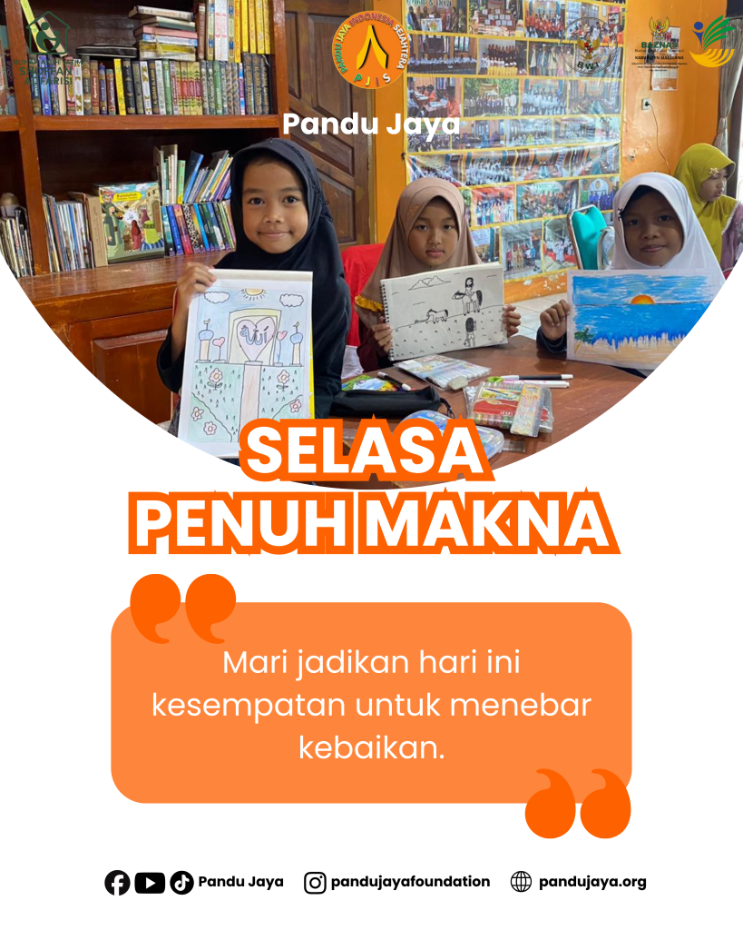 Selasa Penuh Makna Bersama Yayasan Pandu Jaya