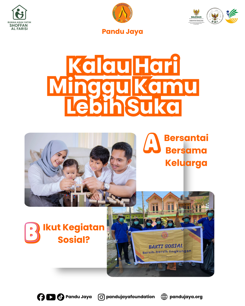 Kegiatan Hari Minggu Bersama Yayasan Pandu Jaya