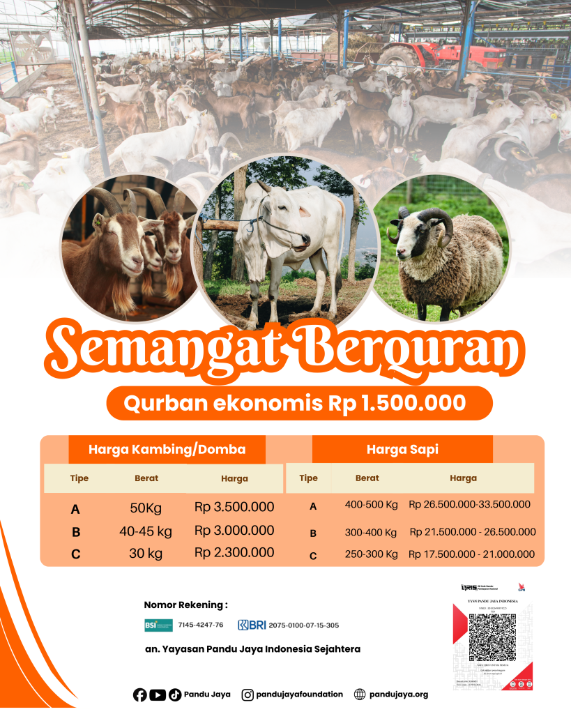 Bakti Sosial Qurban Bersama Yayasan Pandu Jaya