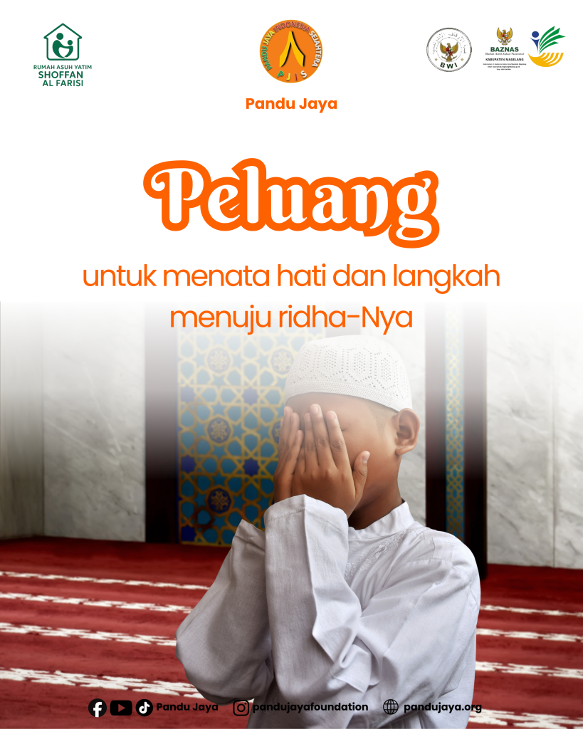 Peluang untuk menata hati Yayasan Pandu Jaya