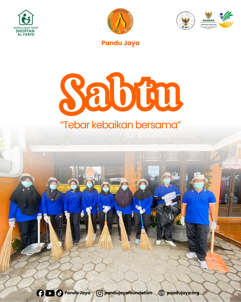 Sabtu tebar kebaikan bersama yayasan pandu jaya