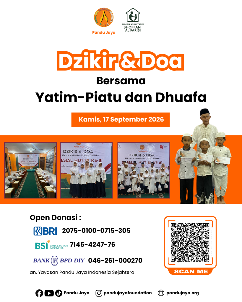Santunan Yatim-Piatu dan Dhuafa Yayasan Pandu Jaya