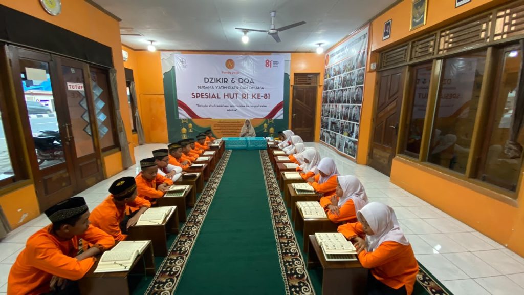 Santunan Yatim-Piatu dan Dhuafa Yayasan Pandu Jaya