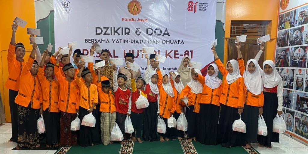 Santunan Yatim-Piatu dan Dhuafa Yayasan Pandu Jaya