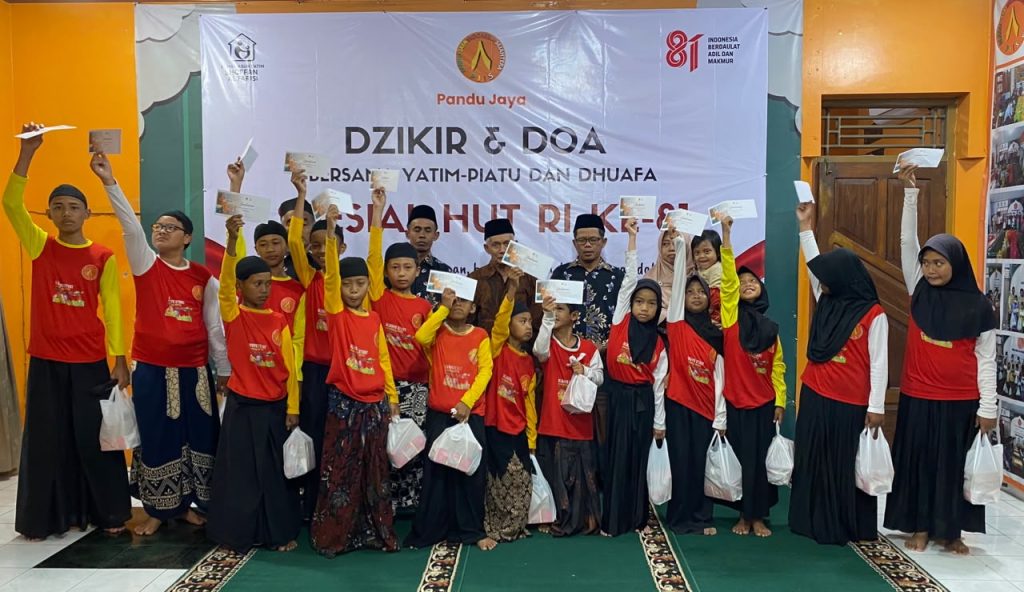 Santunan Yatim-Piatu dan Dhuafa Yayasan Pandu Jaya