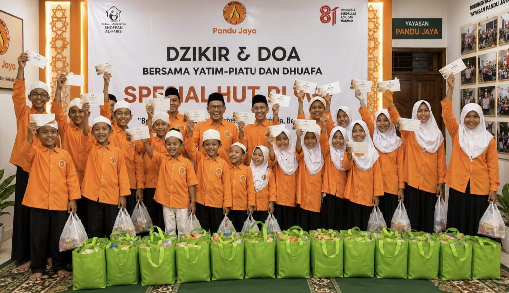 Santunan Yatim-Piatu dan Dhuafa Yayasan Pandu Jaya