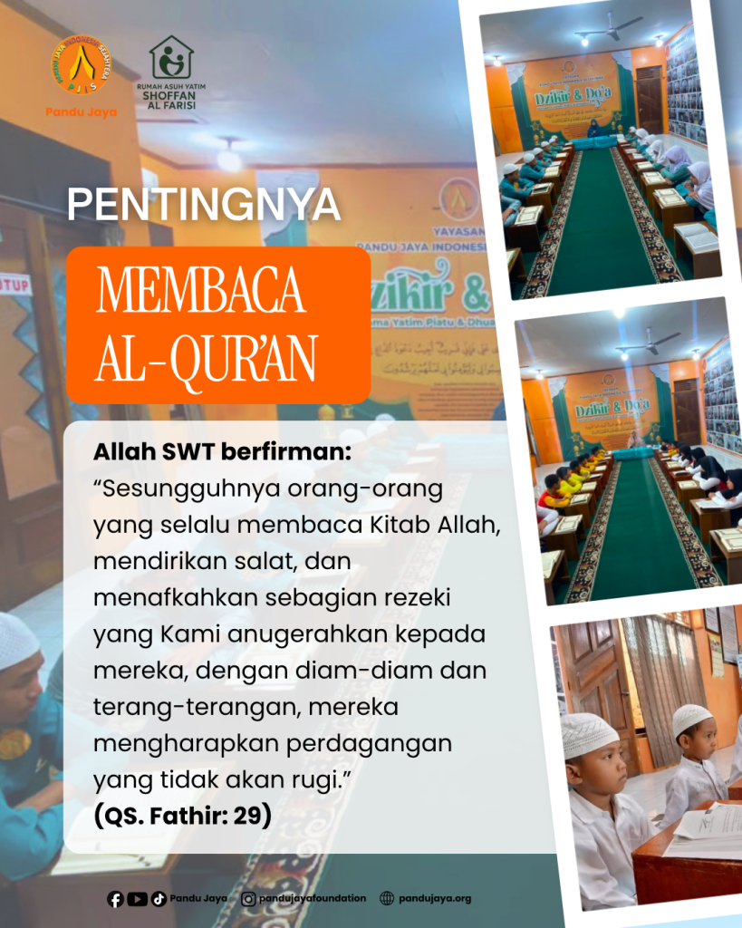 Santunan Yatim-Piatu dan Dhuafa Yayasan Pandu Jaya